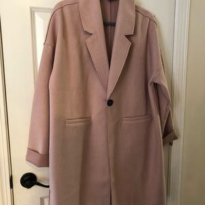 Lulus pink coat